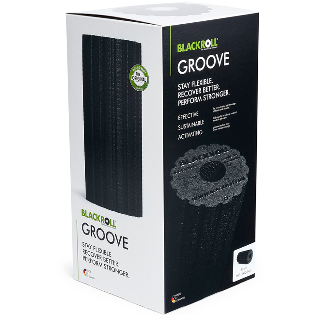 BLACKROLL Groove Standard Faszienrolle Verpackung